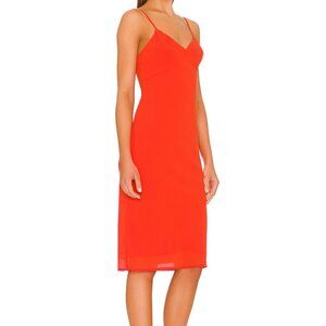 Small Orange Red Revolve Dress - House of Harlow 1960